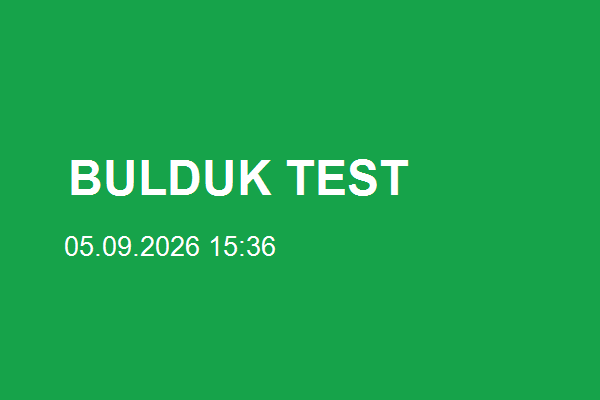 TEST ILANI - fotograf ve numara kontrolu